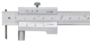 Штангенциркуль 200 мм 0,1 мм + щуп