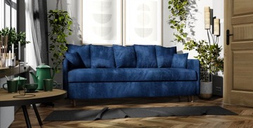 GAJA Kanapa nowoczesna LOFT glamour princess plusz