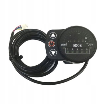 Wyświetlacz rowerowy KT-LED900S 24/36/48V V1.0 9H