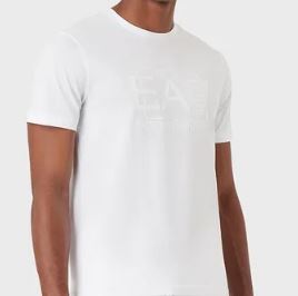 EA7 Emporio Armani t-shirt 3RPT81 PJM9Z 1100 biały