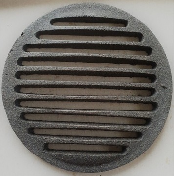 RUSZT ŻELIWNY OKRĄGŁY 19 CM