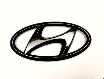 HYUNDAI TUCSON 4 IV 2020 - znaczek emblemat CZARNY Logo NOWE ORYGINAŁ OE