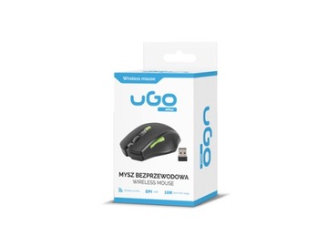 UGo Mysz bezprzewodowa MY-04 2.4GHz 1800DPI optycz