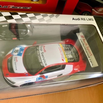 Автомобиль Радиоуправляемый Audi R8 LMS Rastar 1:14 Белый и Красный