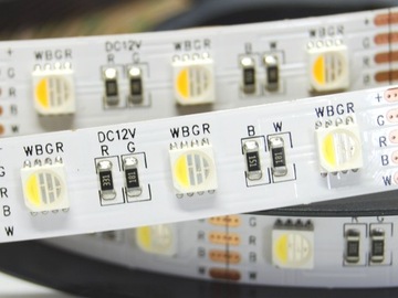 КОМПЛЕКТ Светодиодной ленты PREMIUM 5м RGBW 4в1 COLD белый
