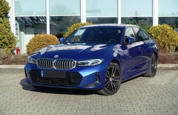 BMW Seria 3 G20-G21 2022 BMW Seria 3 Bezwypadek, MSport,xDrive, 330ePHEV, kamery, tempomat, szyberd