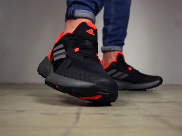 buty męskie Adidas Terrex trekkingowe sportowe czarne