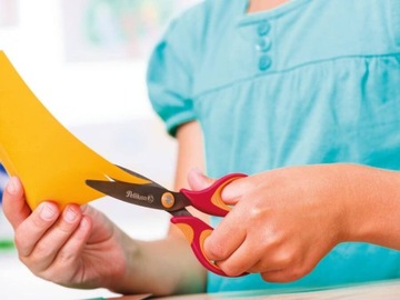 Титановые ножницы GRIFFIX, левша, 14,5 см, ПЕЛИКАН