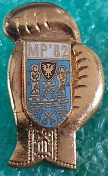ODZNAKA 53 INDYWIDUALNE MISTRZOSTWA POLSKI W BOKSIE POZNAŃ 1982