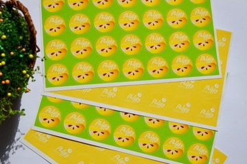 НАБОР НАКЛЕЙКОВ С ЛОГОТИПОМ, ЭТИКЕТКИ ДЛЯ ПОСЫЛОК КАНУН РОЖДЕСТВА 2см 100шт.