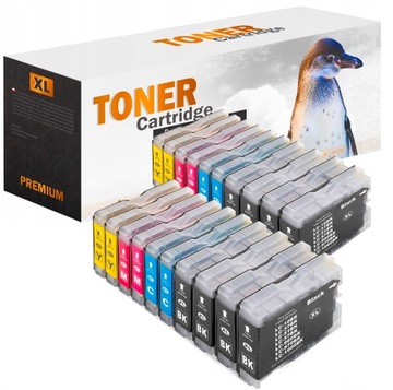 20x Tusz do Brother LC970 XL DCP-135C DCP-150C DCP-330C DCP-350C MFC-260C