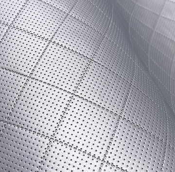 Ткань Gold GTS для обшивки потолка. Материал эко-кожи.