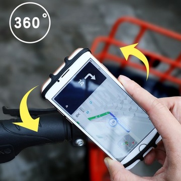 ПРОЧНЫЙ ВЕЛОСИПЕДНЫЙ ДЕРЖАТЕЛЬ ДЛЯ ТЕЛЕФОНА, ВЕЛОСИПЕДНОГО РУЛЯ, СИЛИКОНОВЫЙ, РЕГУЛИРУЕМЫЙ