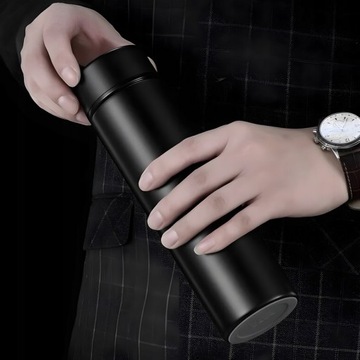 ТЕРМОКРУЖКА THERMOS LED 500 МЛ ДЛЯ КОФЕ ЧАЯ TOUCH FOR CAR PRO