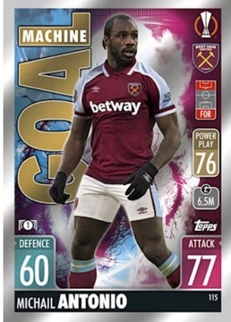 Topps Match Attax 2021/22 Goal Antonio 115