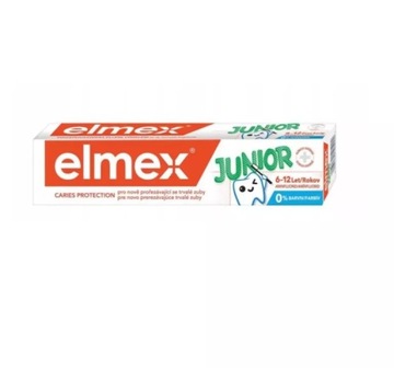 ELMEX JUNIOR PASTA DO ZĘBÓW DLA DZIECI 6-12 LAT
