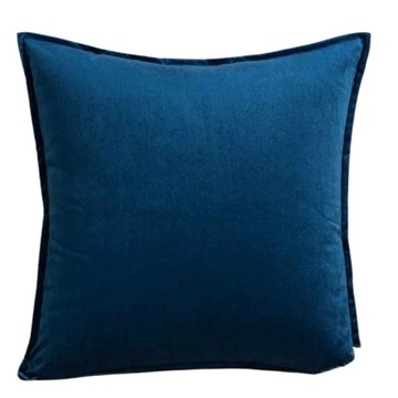 POSZEWKA NA PODUSZKĘ WELUROWA VELVET 40X40 POSZEWKI WELUR Z LAMÓWKĄ %