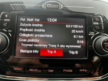 Fiat 500 II Seria 4 1.2 69KM 2016 Fiat 500 Fiat 500 1.2 8V 69KM Lounge 1-Wlasciciel 1.2 Benzyna 69KM, zdjęcie 21