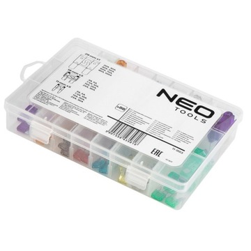 НАБОР ИЗ 88 ШТ. АВТОМОБИЛЬНЫЕ ПРЕДОХРАНИТЕЛИ АВТОМОБИЛЬНЫЕ ПРЕДОХРАНИТЕЛИ 3 ТИПА