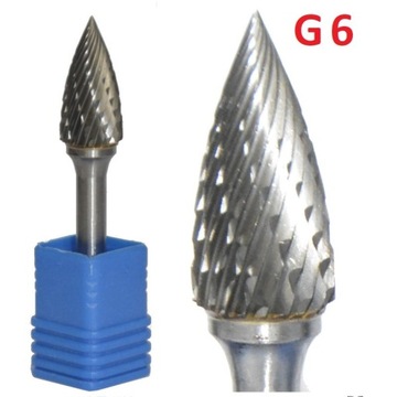 FREZ PILNIK OBROTOWY X TYP G 6 x 17 CHWYT 6 VHM