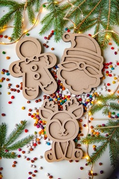 Мини-рождественские сенсорные открытки