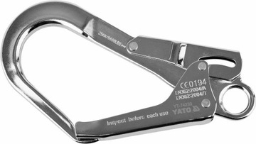 YATO KARABINCZYK DO SZELEK BEZPIECZEŃSTWA STALOWY