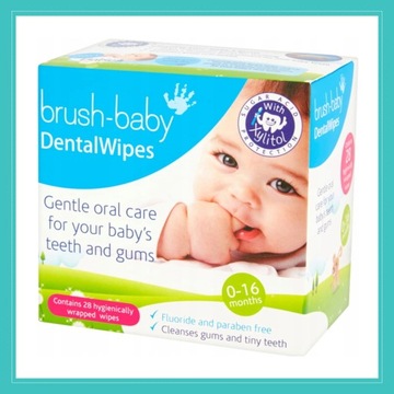 BRUSH-BABY-przeciwbakteryjne chusteczki zXylitolem DATA WAZN 17-04-24