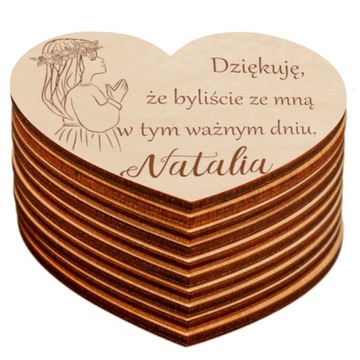 Магнит Благодарность гостям Причастие Крещение 10 шт.