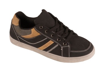 Buty Tenisówki Adidasy Czarne Szyte rozmiar 44
