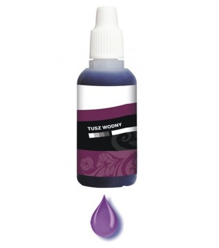 TUSZ do STEMPLI FIOLETOWY 30ml PIECZĄTEK