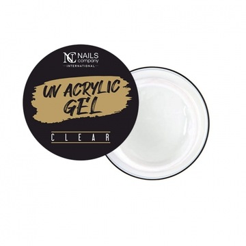 Akrylożel NC Nails UV Acrylic Gel Clear 15g