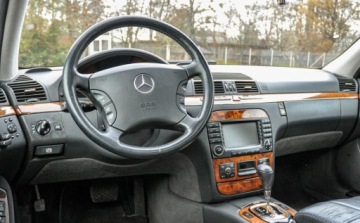 Mercedes Klasa S W220 Sedan 3.2 (320 CDI) 204KM 2004 Mercedes-Benz Klasa S 3,2CDI 2004 r. Automat Skory Lift 3.2 Diesel 204KM, zdjęcie 8