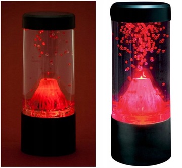 LAMPA LED Lawa wulkaniczna biurkowa