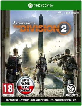 Tom Clancy's THE DIVISION 2 XBOX - PL - PŁYTA