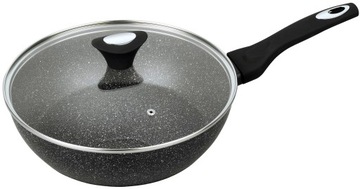 Patelnia głęboka Klausberg Marmo Gold 28cm