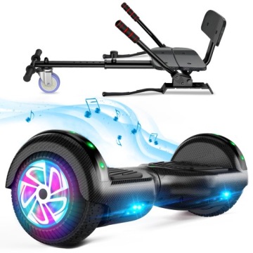 Hoverboard SISIGAD A02B 160W 10KM/H Bluetooth et LED DESKOROLKA ELEKTRYCZNA