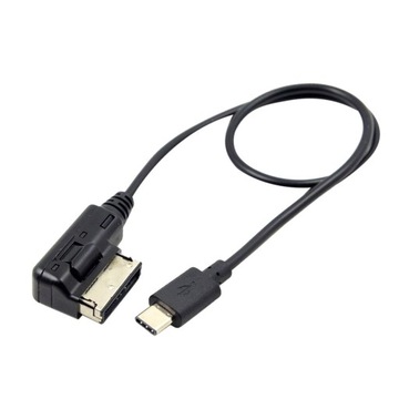Kabel ładowarki typu AMI na USB C USB 3.1 typu C pasuje do samochodu VW AUDI A3 A4