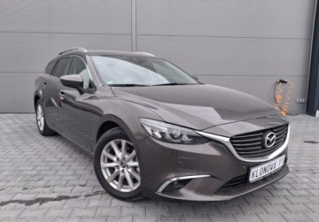Mazda 6 III Kombi Facelifting 2.2 SKYACTIV-D I-ELOOP 175KM 2016 Mazda 6 bezwypadek-jak noweserwis aso 2.2 Diesel 175KM, zdjęcie 4