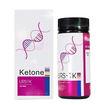 Keto Strips paski odczynników do pomiaru moczu i k