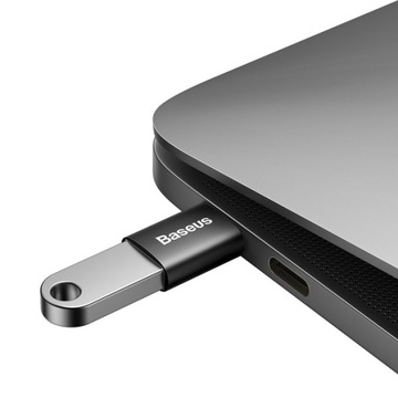 Переходник USB-A — USB-C Baseus ZJJQ000001 черный Переходник USB-A/USB-C