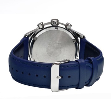 Zegarek Męski Lorus RM337GX9 niebieski pasek