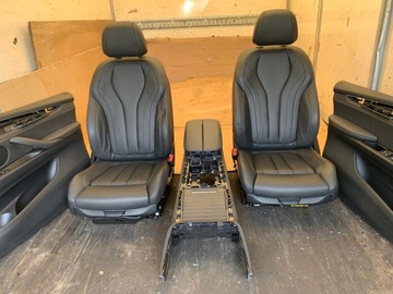 СИДЕНИЯ, ОБИВКА, СПОРТ, BMW X5 F15 DAKOTA SCHWARZ, С ПОДОГРЕВОМ, ЭЛЕКТРОПРИВОДЫ, ПАМЯТЬ