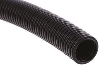 Peszel nierozcięty 7/10mm czarny (1m)