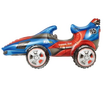 Balon Auto Samochód Wyścigowy Formuła 1 Stojący 4D