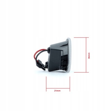 LAMPY LED PODSVÍCENÍ TABULKY TOYOTA AYGO 05-14