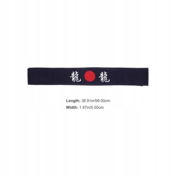 Тренировочная повязка на голову Hachimaki, одежда для