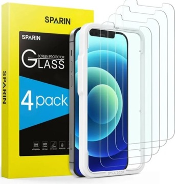 Szkła ochronne SPARIN 4 PAK dla iPhone 12 MINI 5,4