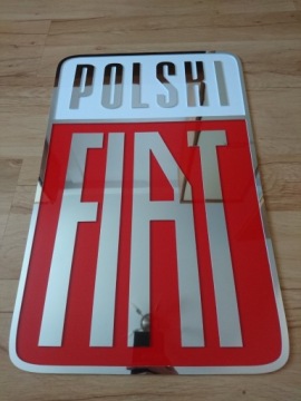 Логотип польский Fiat для стены подарок для дома гаража