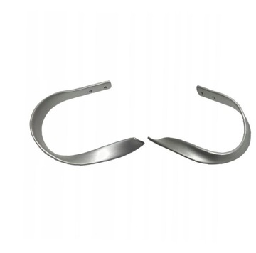 Set of 2 Modern Decorative Aluminum Alloy Black