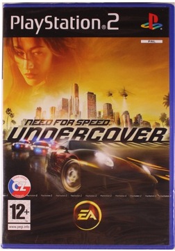 Need for Speed undercover Ps2 PL NOWA